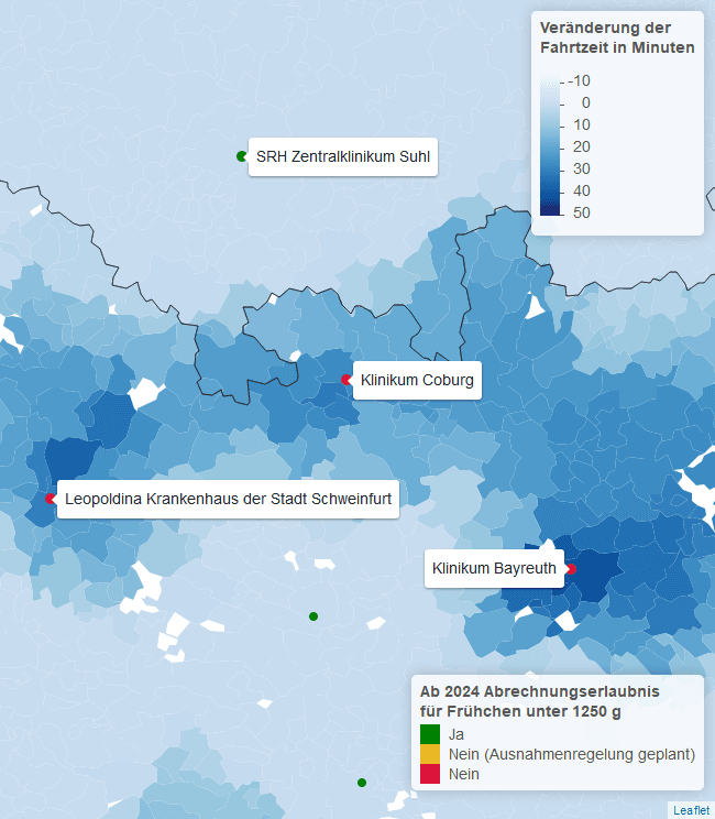 Quelle: Mindestmengen-Transparenzliste 2024 des AOK-Bundesverbandes | Quelle: Tim Holthaus, Universität Wuppertal, Berechnungen: Science Media Center Germany